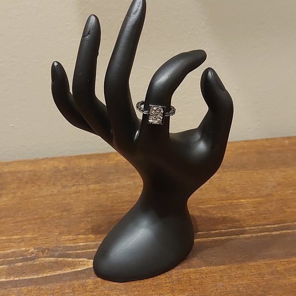 Charmed Aroma Druzy Square Cut Ring - Picture 6 of 6